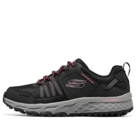 Outdoor Trekking Low Cut „Schwarz Rot Grau“