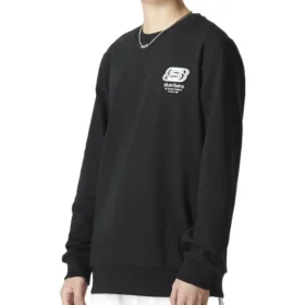 Pullover Casual Langarm-Sweatshirt „Black White“