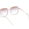 Quadratische Retro-Sonnenbrille