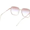 Quadratische Retro-Sonnenbrille