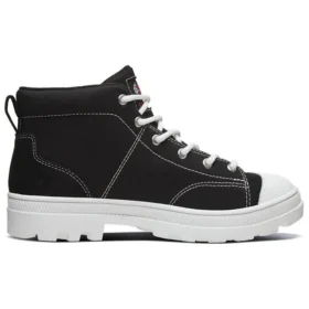 Roadies High-Top-Canvas-Schuhe Schwarz