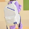 Rucksack mit Logo-Aufdruck „Weiß Blau“