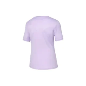 Running Knit Kurzarm Lila