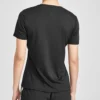 Running Knit Kurzarm Schwarz