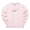 S Letter Crew Sweater „Pink“