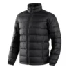 S Letter Daunenjacke „Schwarz“
