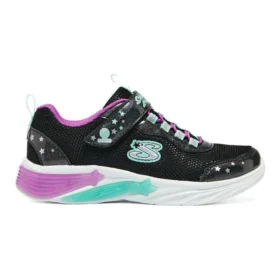 S-Lights: Glow-Brites Schuhe „Black Purple Green“