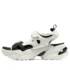 Sandalen „Weiß Schwarz“