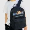 Scolor Rucksack mit Logo-Print „Schwarz Gold Grau“