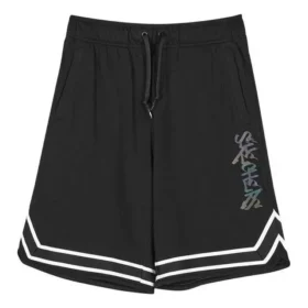 Shorts mit Logo-Print „Black White“