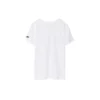 Skechers Herren-T-Shirt mit Aufdruck, kurzärmelig, weiß