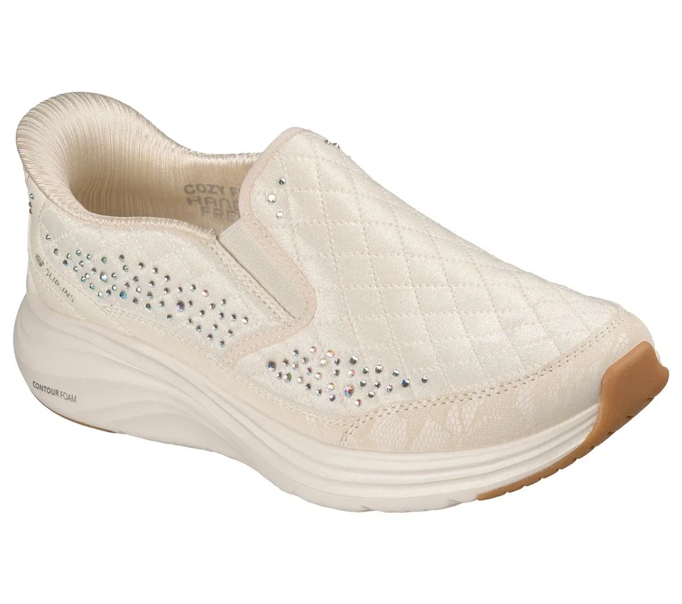 Skechers Slip-ins: Contour Foam – Cozy Fit Glowing Gem Skechers Slip-ins: Contour Foam – Cozy Fit Glowing Gem