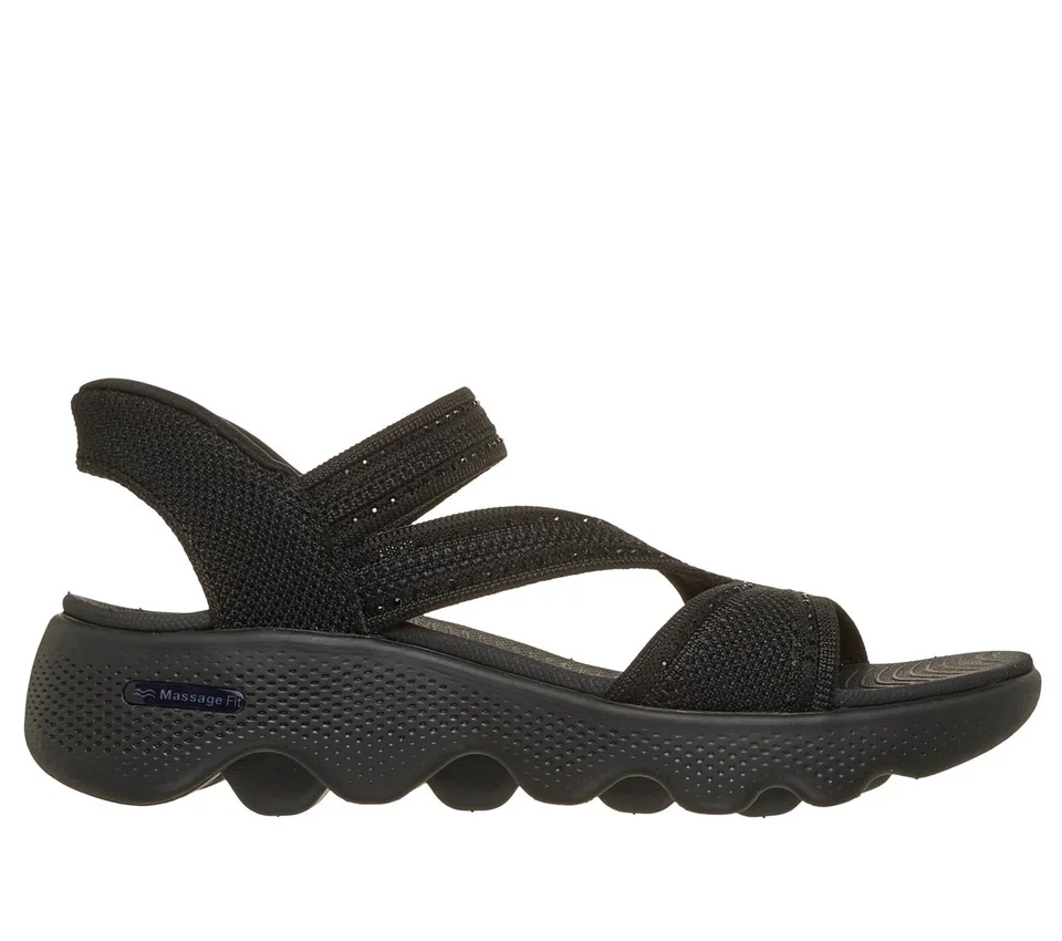 Skechers Slip-ins: Go Walk Massage Fit Sandal – Elise Skechers Slip-ins: Go Walk Massage Fit Sandal – Elise
