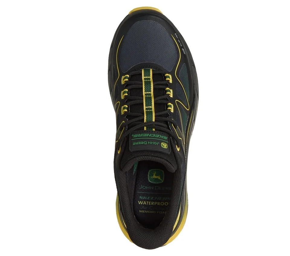 Skechers Slip-ins John Deere Waterproof Relaxed Fit: D’Lux Pro – Reel Cutting Skechers Slip-ins John Deere Waterproof Relaxed Fit: D’Lux Pro – Reel Cutting