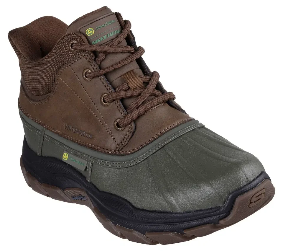 Skechers Slip-ins John Deere Waterproof, Relaxed Fit: Respected – Swamper Skechers Slip-ins John Deere Waterproof, Relaxed Fit: Respected – Swamper