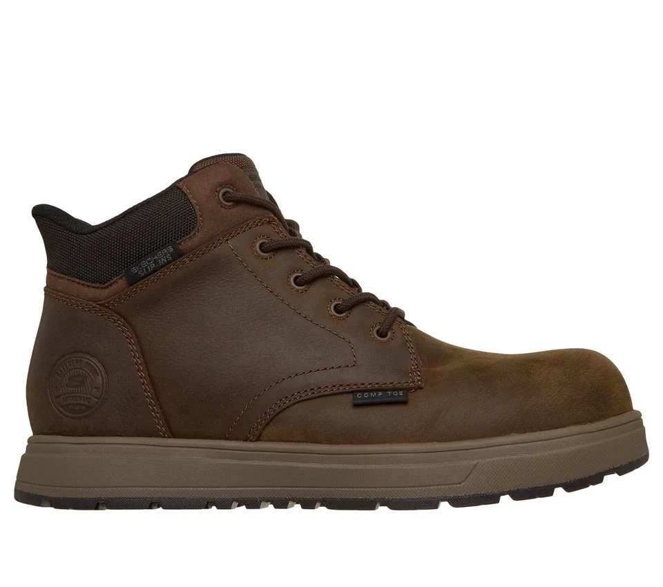 Skechers Slip-ins Work Safety Toe: Cliff Skechers Slip-ins Work Safety Toe: Cliff