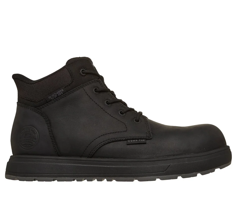 Skechers Slip-ins Work Safety Toe: Cliff Skechers Slip-ins Work Safety Toe: Cliff