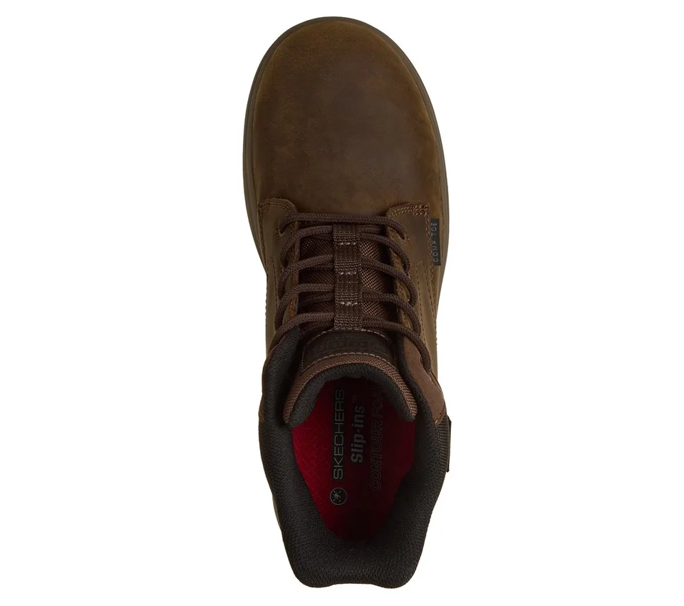 Skechers Slip-ins Work Safety Toe: Cliff Skechers Slip-ins Work Safety Toe: Cliff