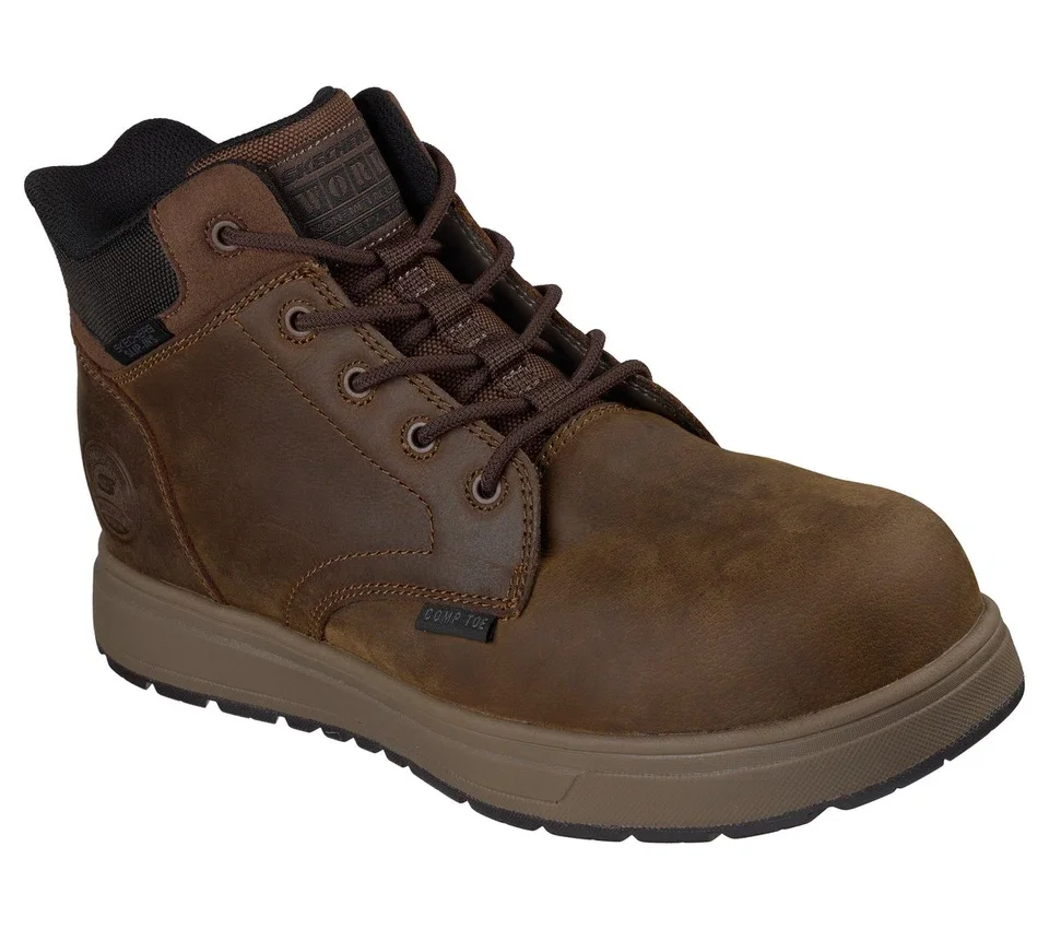 Skechers Slip-ins Work Safety Toe: Cliff Skechers Slip-ins Work Safety Toe: Cliff