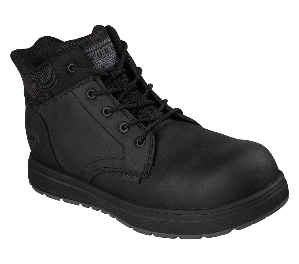 Skechers Slip-ins Work Safety Toe: Cliff Skechers Slip-ins Work Safety Toe: Cliff