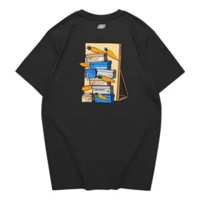 Skechers x Carrot Grafik-T-Shirt „Schwarz Gelb Blau“