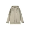 Skechers x GODRI Trekking Collection Jacke „Black Gold Grey“