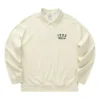 Skechers x Hilarious Monster Langarm-Strick-Poloshirt „Beige Black“
