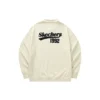 Skechers x Hilarious Monster Langarm-Strick-Poloshirt „Beige Black“