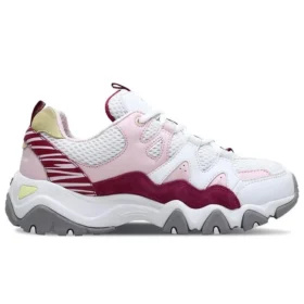 Skechers x One Piece D‘ Lites 2.0 „Weiß-Rosa-Rot“