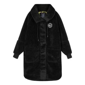 Skechers x Pokémon Baumwolljacke mit Reißverschluss und Kragen, mittellang „Schwarz“