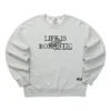 Skechers x Romantic Crown Langarmpullover „Grey Black“