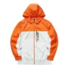 Skechers x SKX Hoodied Woven Jacket „White Orange“
