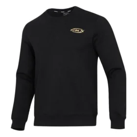 Skechers x SKX Logo-Crew-Pullover „Schwarz Gelb“