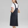 Skechers x Xiao Liu Ya Serie Lässiges ärmelloses Kleid „Navy“