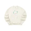 Skechers x XIAOLI Grafik-Sweatshirt mit Rundhalsausschnitt „Grey White“