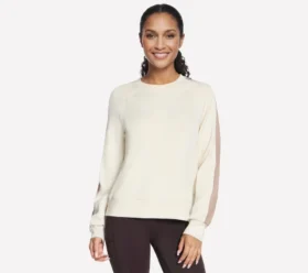 Skechluxe Elevate Blocked Rundhals-Pullover