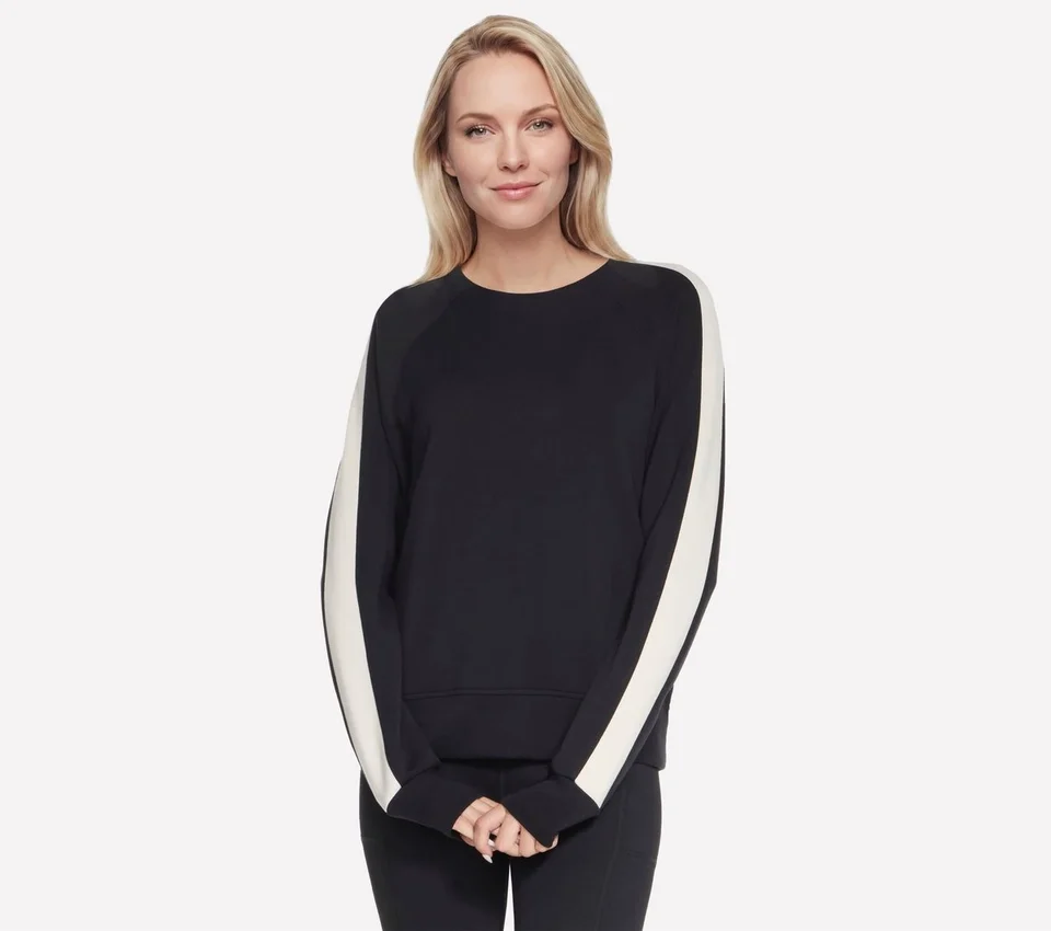 Skechluxe Elevate Blocked Rundhals-Pullover Skechluxe Elevate Blocked Rundhals-Pullover