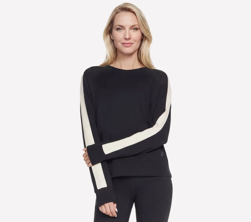 Skechluxe Elevate Blocked Rundhals-Pullover Skechluxe Elevate Blocked Rundhals-Pullover