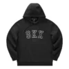 SKX Casual Hoodie „Black White“
