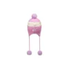 SKX Gewebte Strickmütze „Pink White“