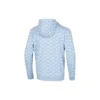 SKX Langarm-Strickjacke mit Buchstabenprint „Grau Blau Weiß“