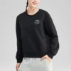 SKX Langarm-Sweatshirt „Schwarz“