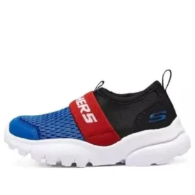 Slipper-Sportschuhe „Blau Rot Schwarz“