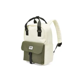 Sommerurlaub-Rucksack „Weiß-Grün“