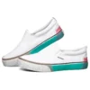 Sparked Low-Top-Sneaker Weiß