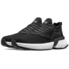 Split Schuhe für den Laufsport Schwarz/Weiß