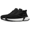Split Schuhe für den Laufsport Schwarz/Weiß