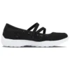 Sport Active Riemchen-Slipper „Schwarz“