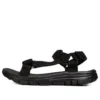 Sport-Freizeit-Sandalen Schwarz