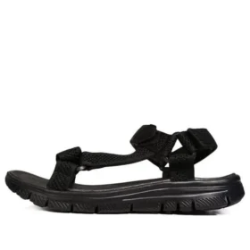 Sport-Freizeit-Sandalen Schwarz